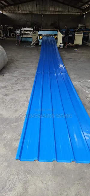 Long Span Roofing Deep Blue