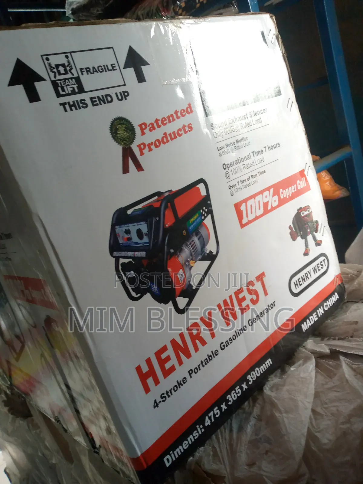 Henry West 2.5 Generator Full Copper