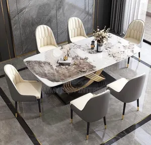 Standard Marble Dining Table by 6