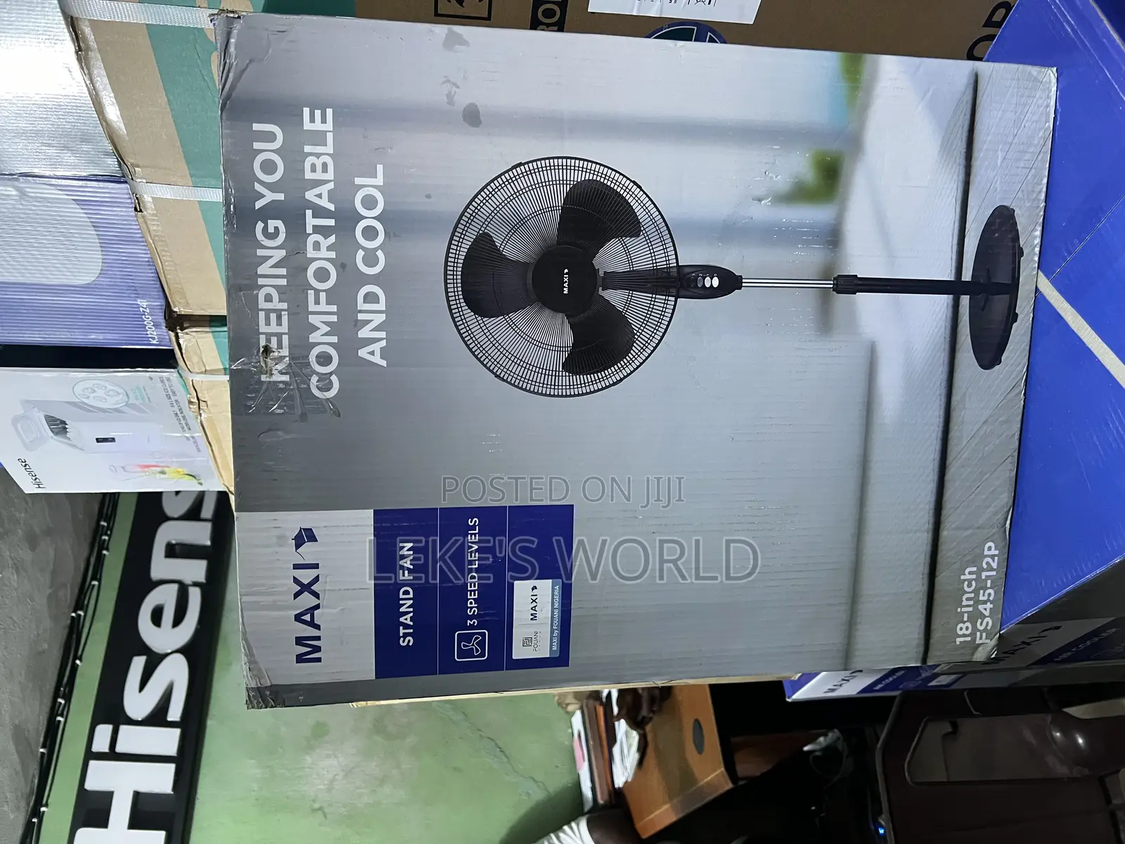 18” Maxi Standing Fan