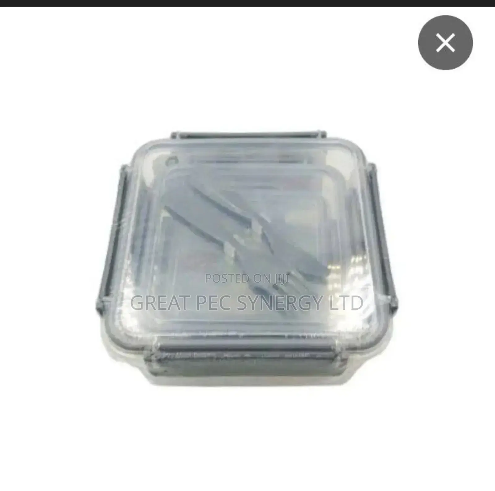 3 in 1 Good Storage Container and Bowl (Round Four Corner)
