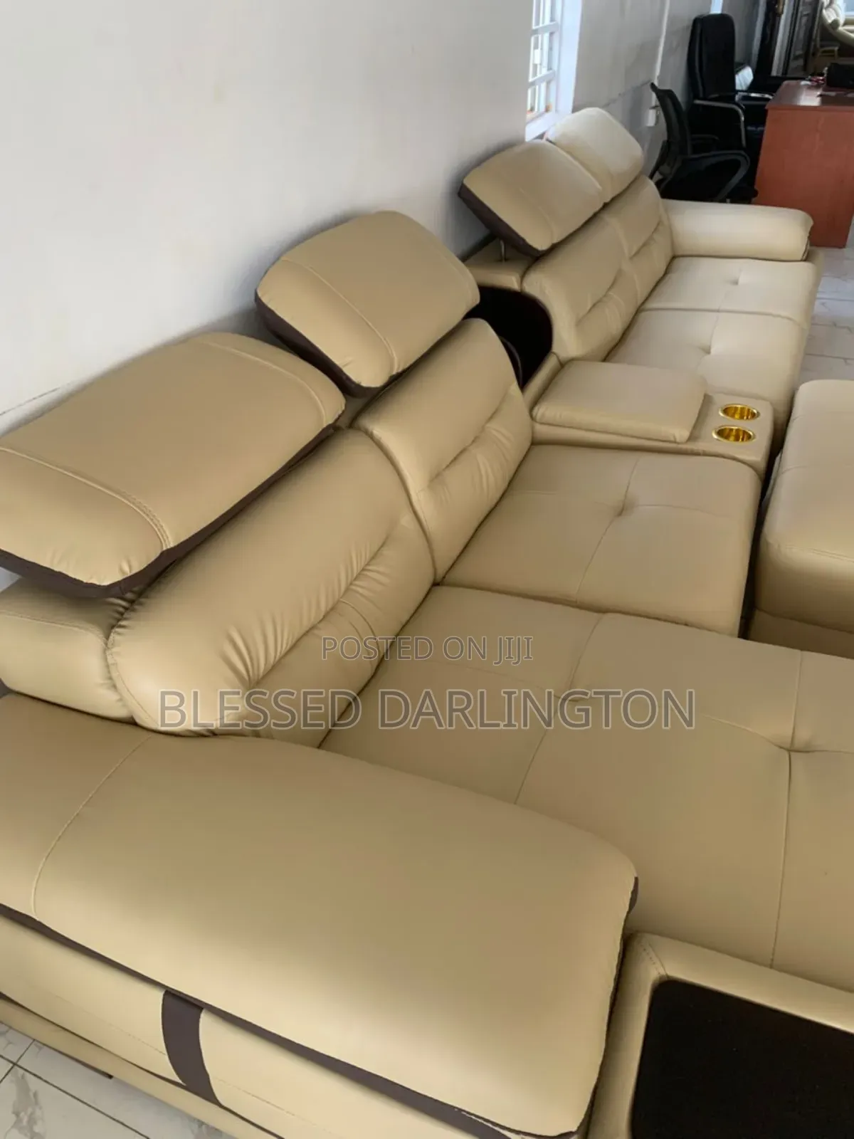 Sofa Lshape Leather Sofa