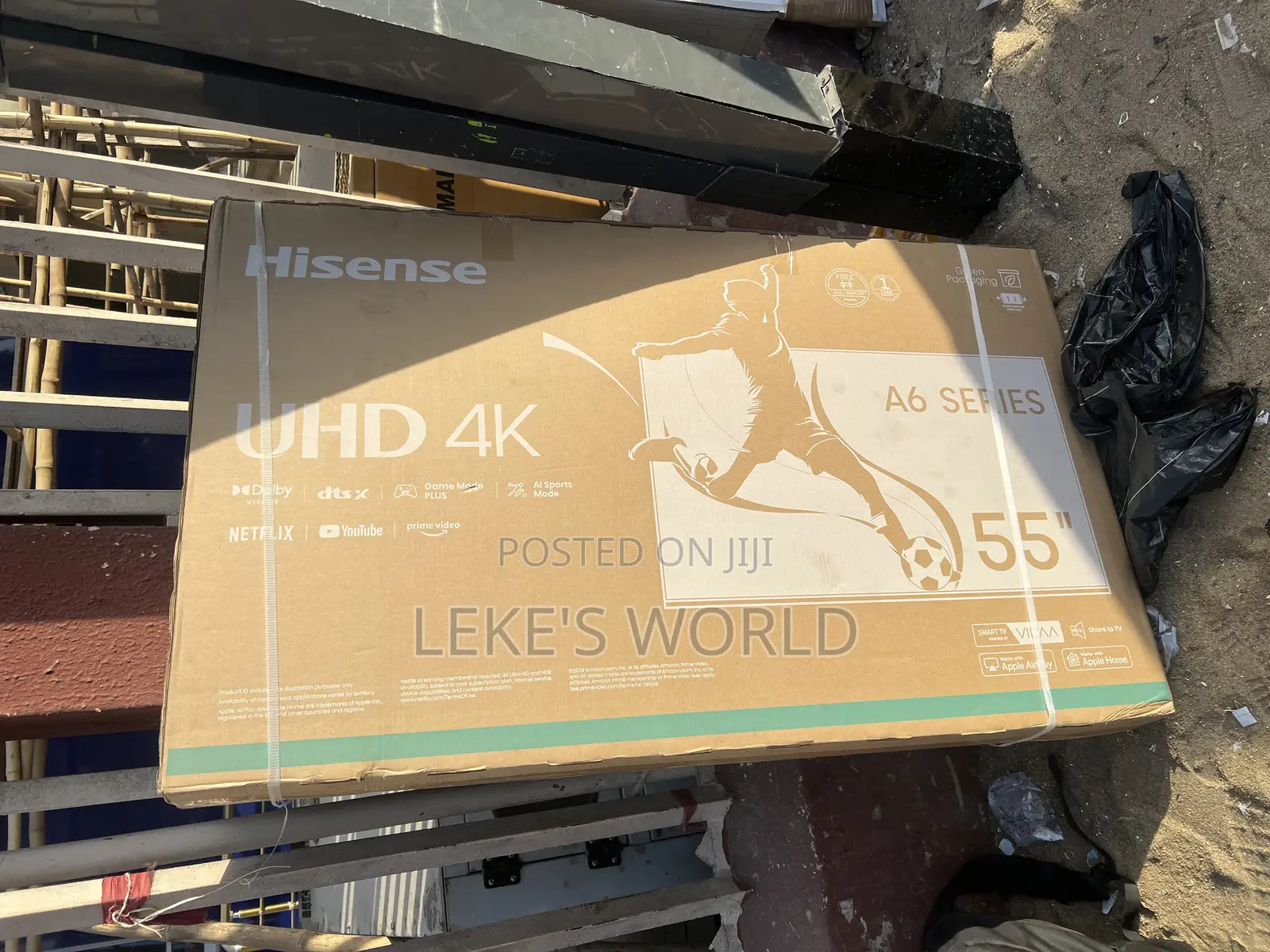 55” Hisense Uhd Smart Tv