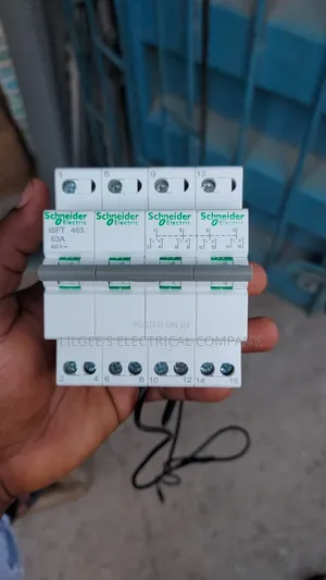 Original Schneider 63 Amps 4 Pole Changeover Breaker