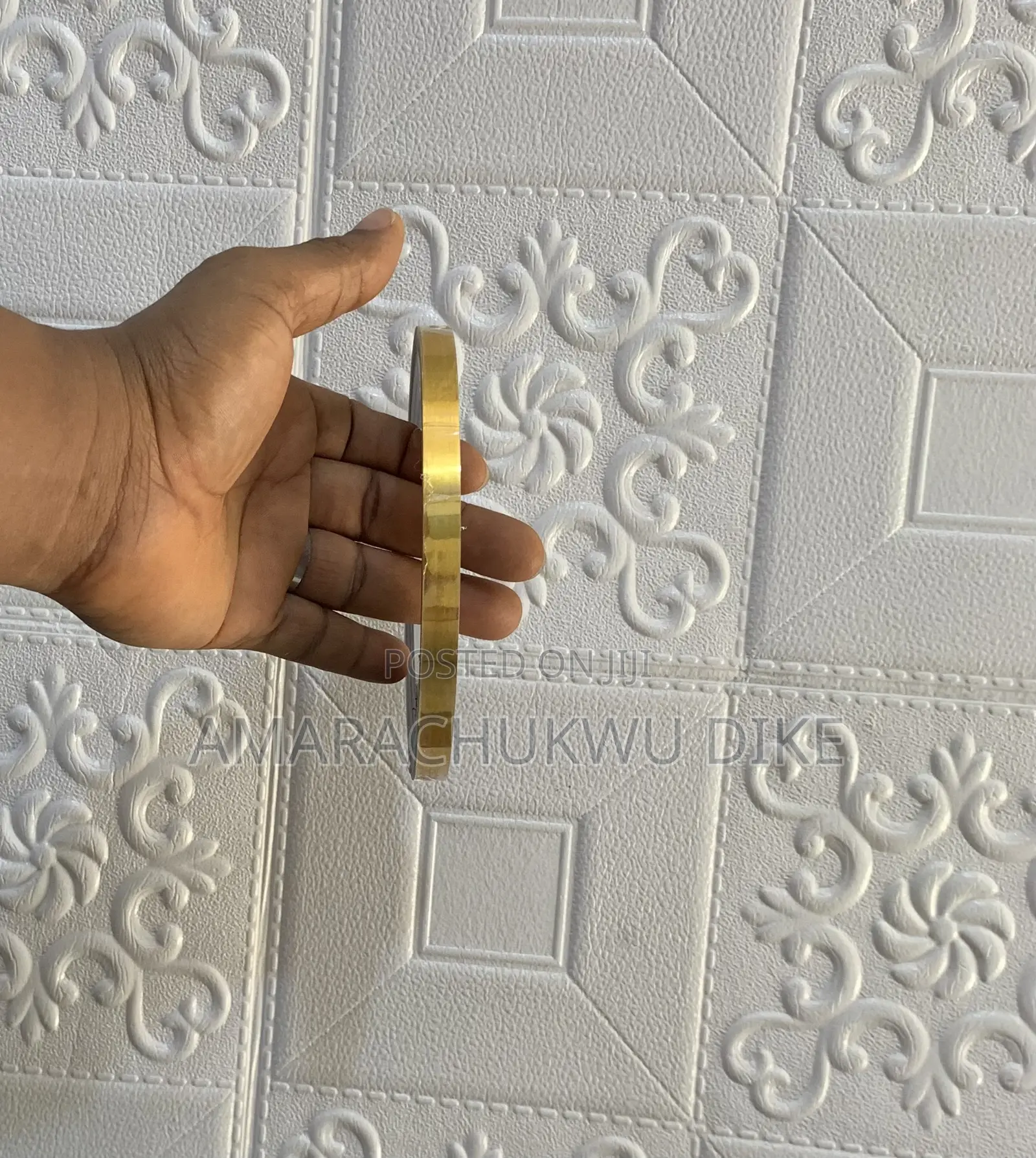 Decorative Gold Tape Self Adhesive Sticker 0.5cm Width