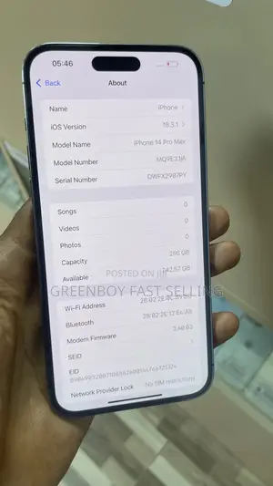 Apple iPhone 14 Pro Max 256 GB Purple