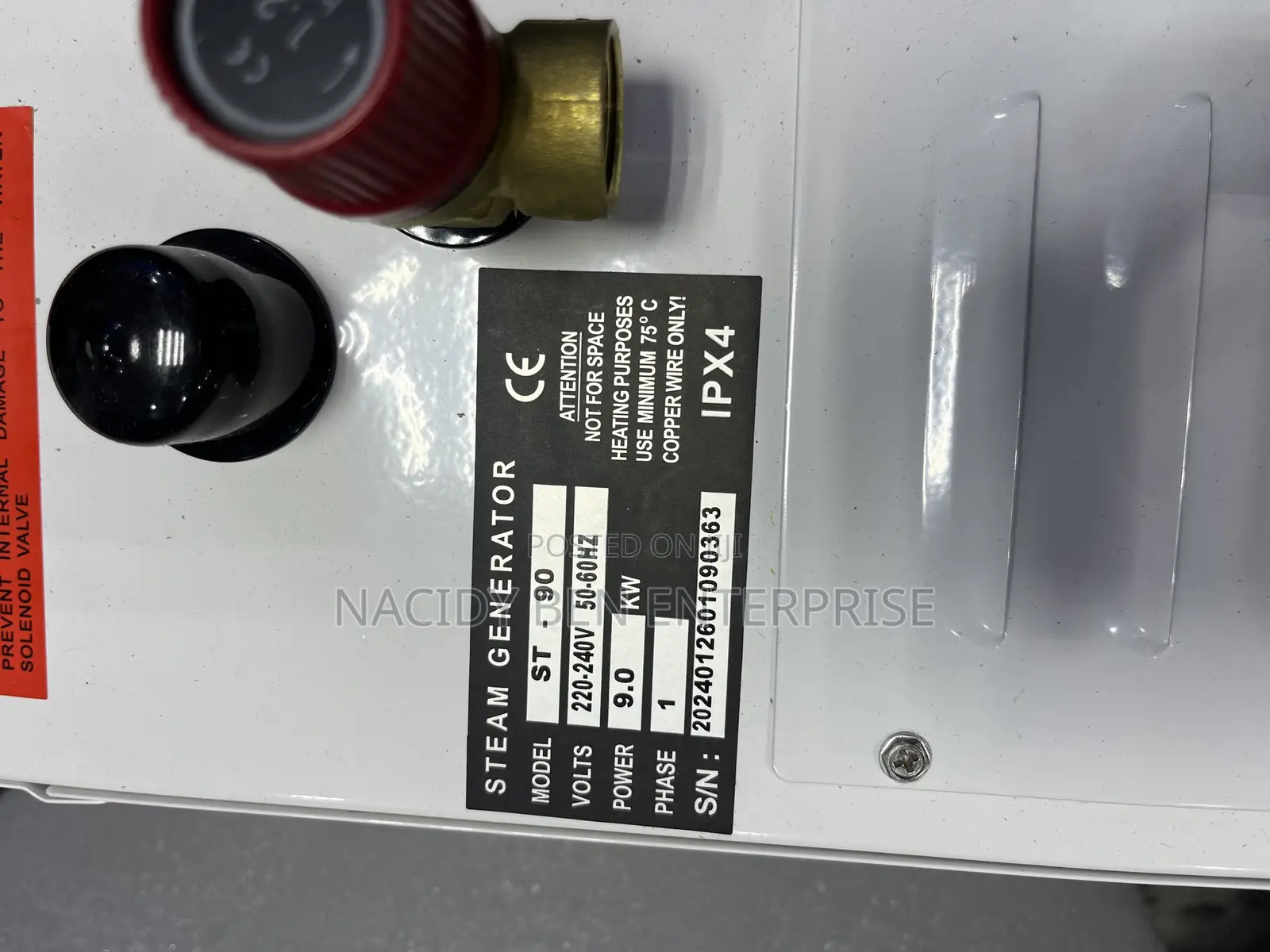 9kva Steam Generator