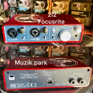 Focusrite 2i2 Audio Interface Soundcard