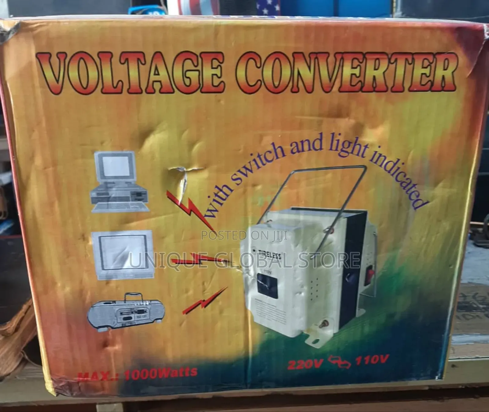 Stepdown Transformer 220v + 110v - 2000w