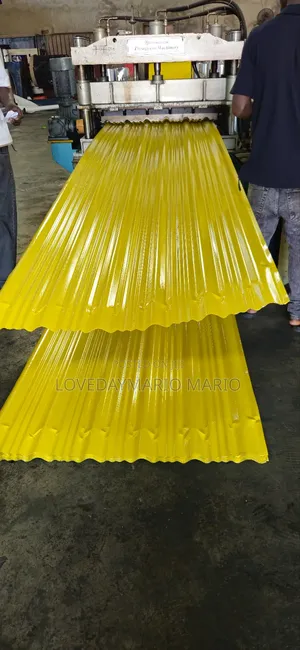 Aluminium Roofing Sheet Yellow