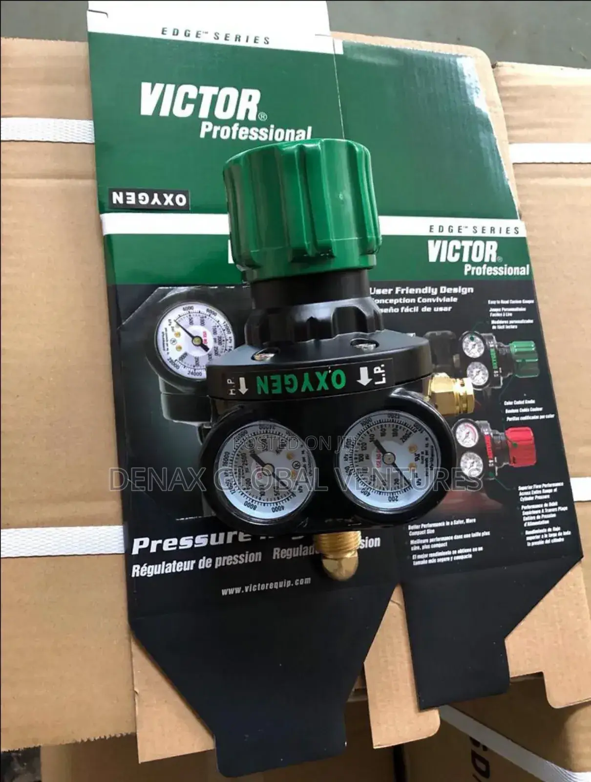 Victor Oxygen Regulator/Gauge
