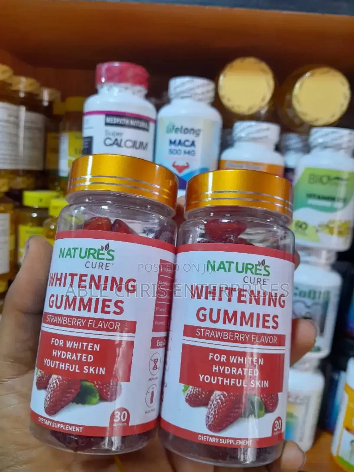 Nature's Cure Whitening Gummies