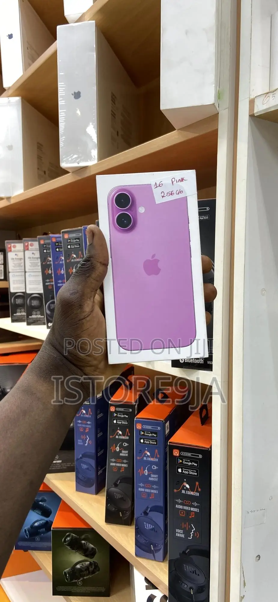 New Apple iPhone 16 256 GB Pink