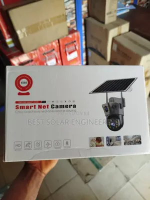 Solar Camera Dual Lens