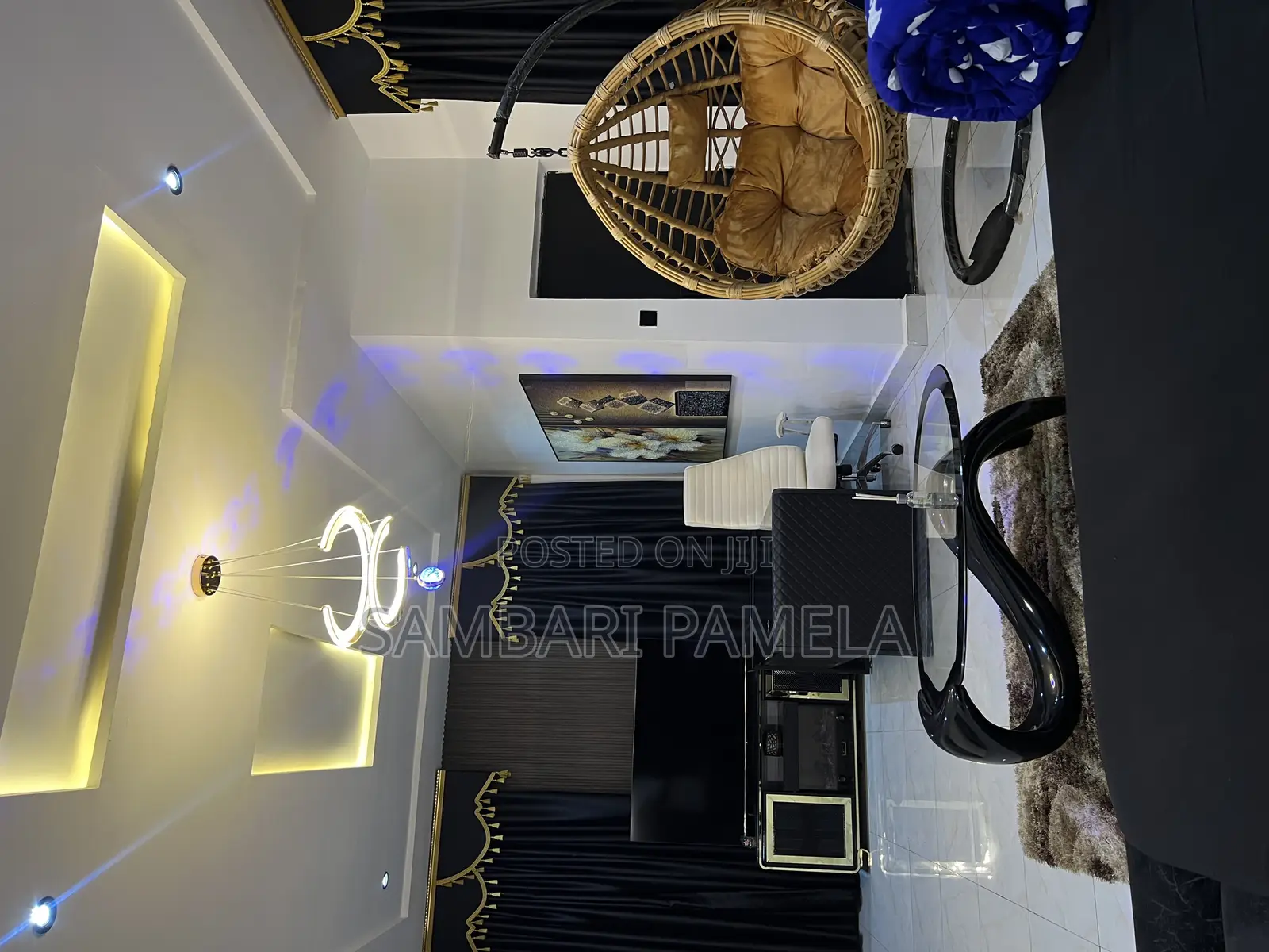 Furnished 3bdrm Duplex in Larix Estate, Apo Resettlement for rent