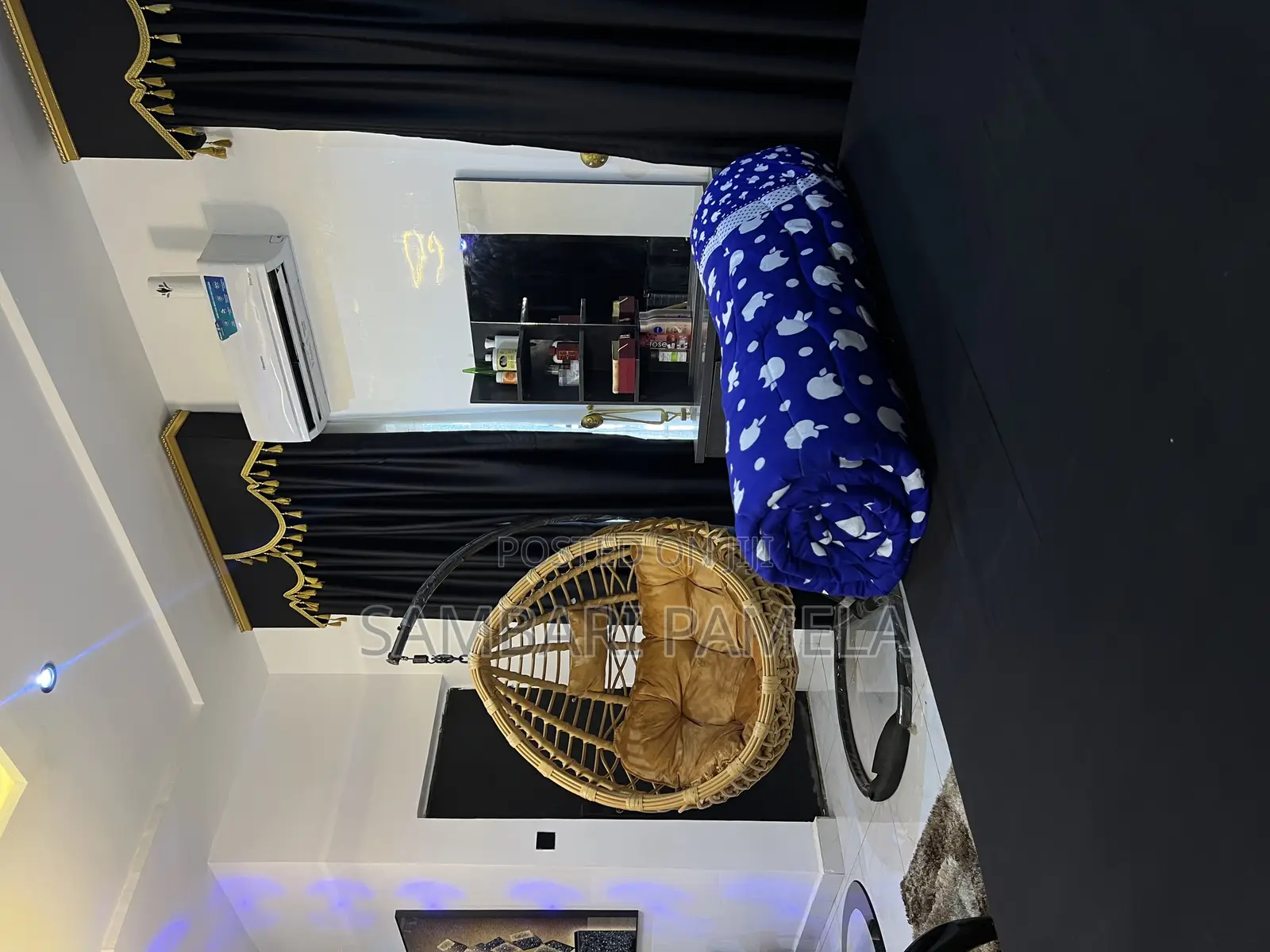 Furnished 3bdrm Duplex in Larix Estate, Apo Resettlement for rent