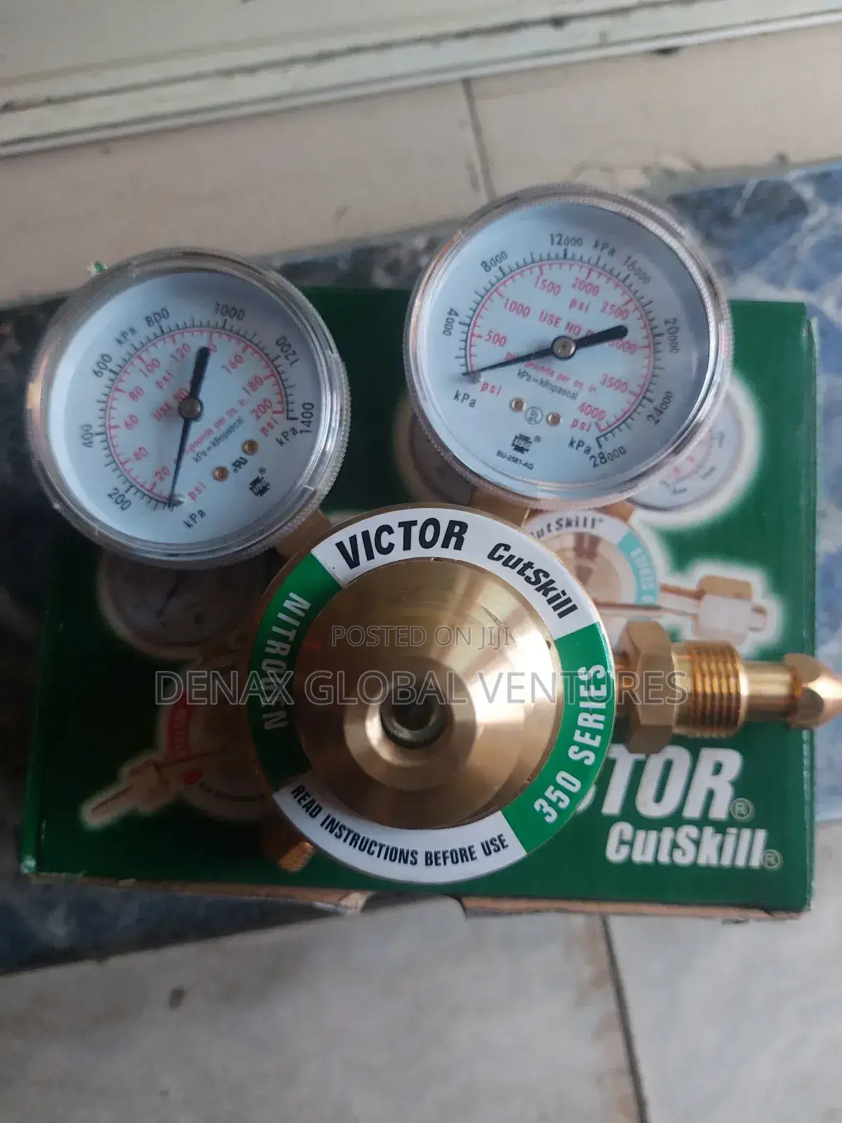 Victor Nitrogen Regulator/Gauge