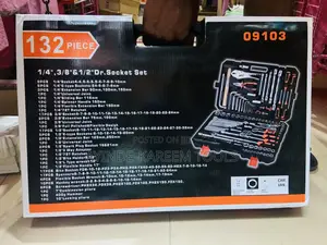 132pcs 1/4” ,3/8” 1/2” Dr.Socket Set