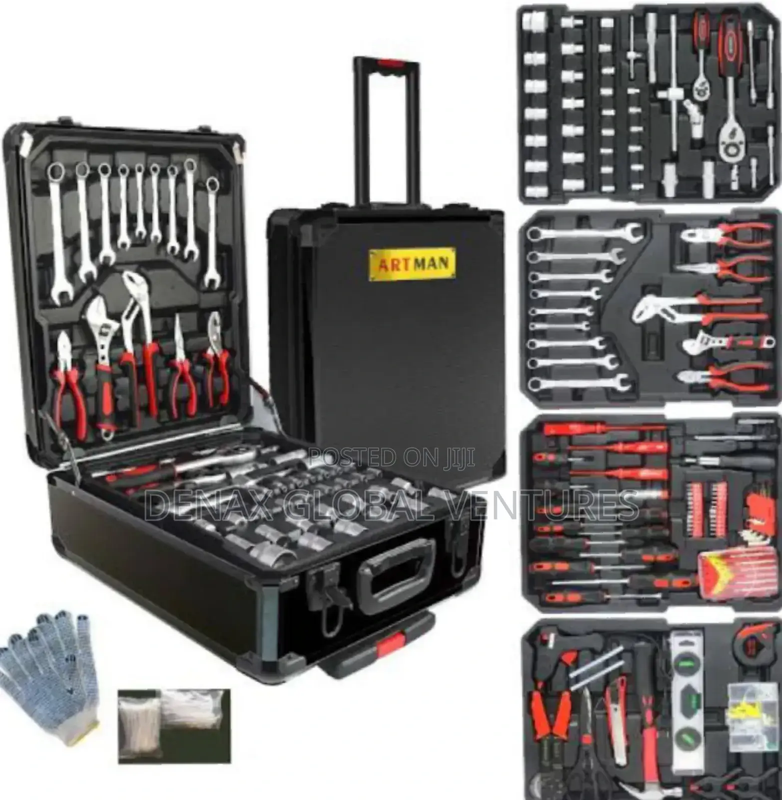 185pcs Mechanical/Electrical Tools Box
