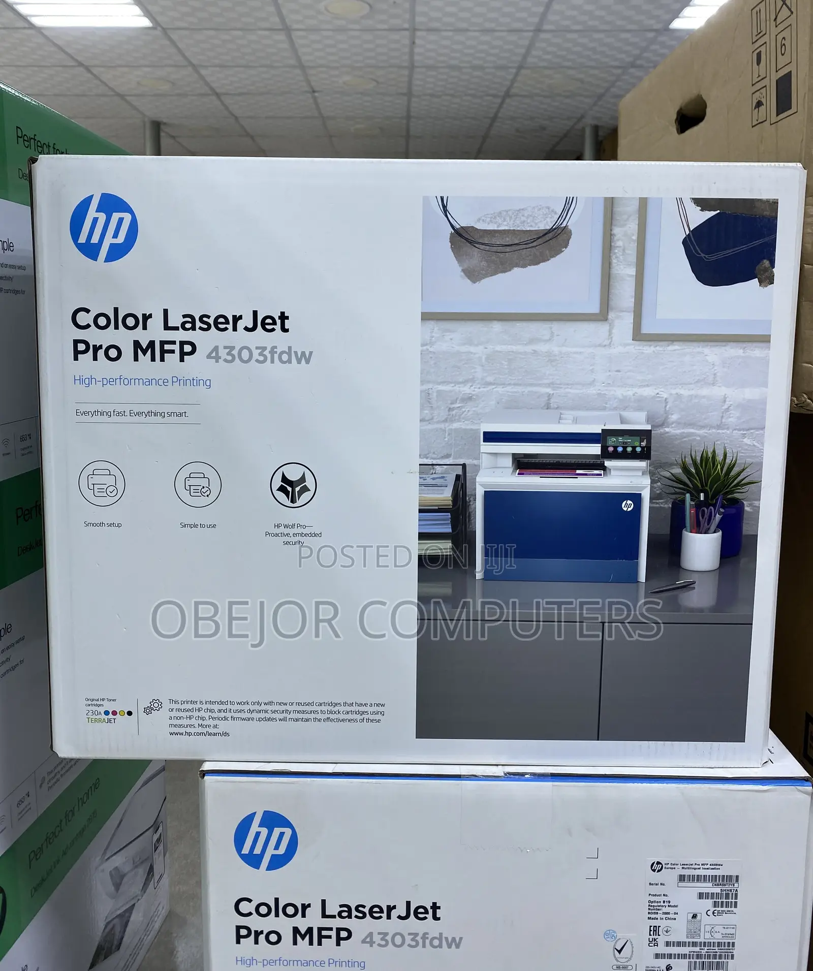 HP MFP 4303fdw Color Laserjet Pro