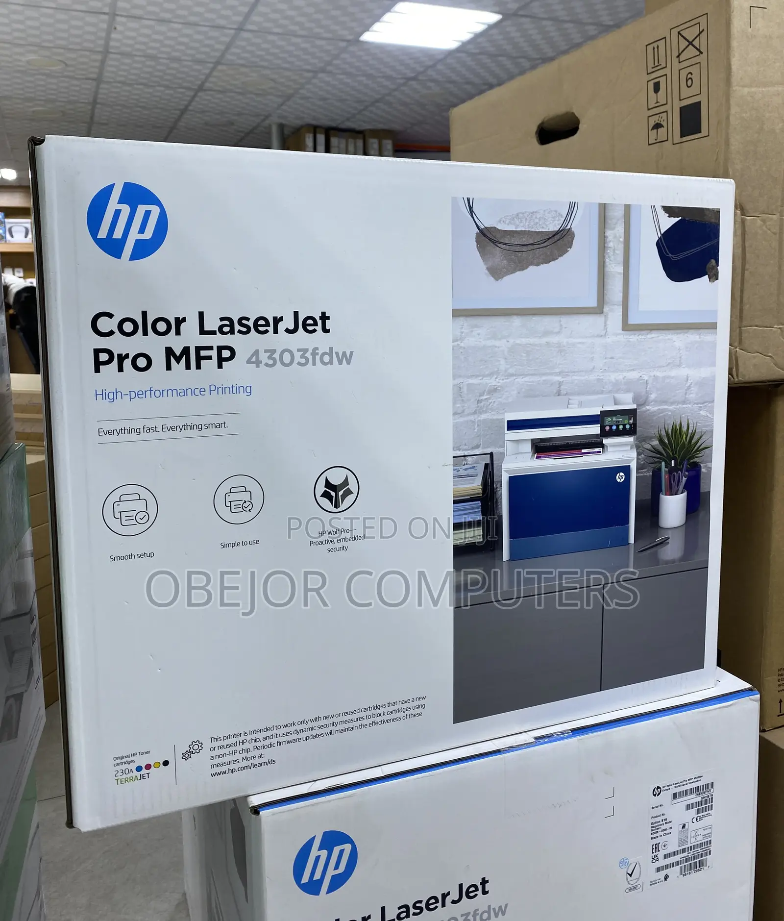 HP MFP 4303fdw Color Laserjet Pro