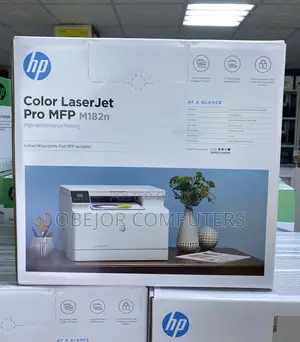 Photo - Hp Color Laserjet Pro MFP M182n Multifunction Laser Printer