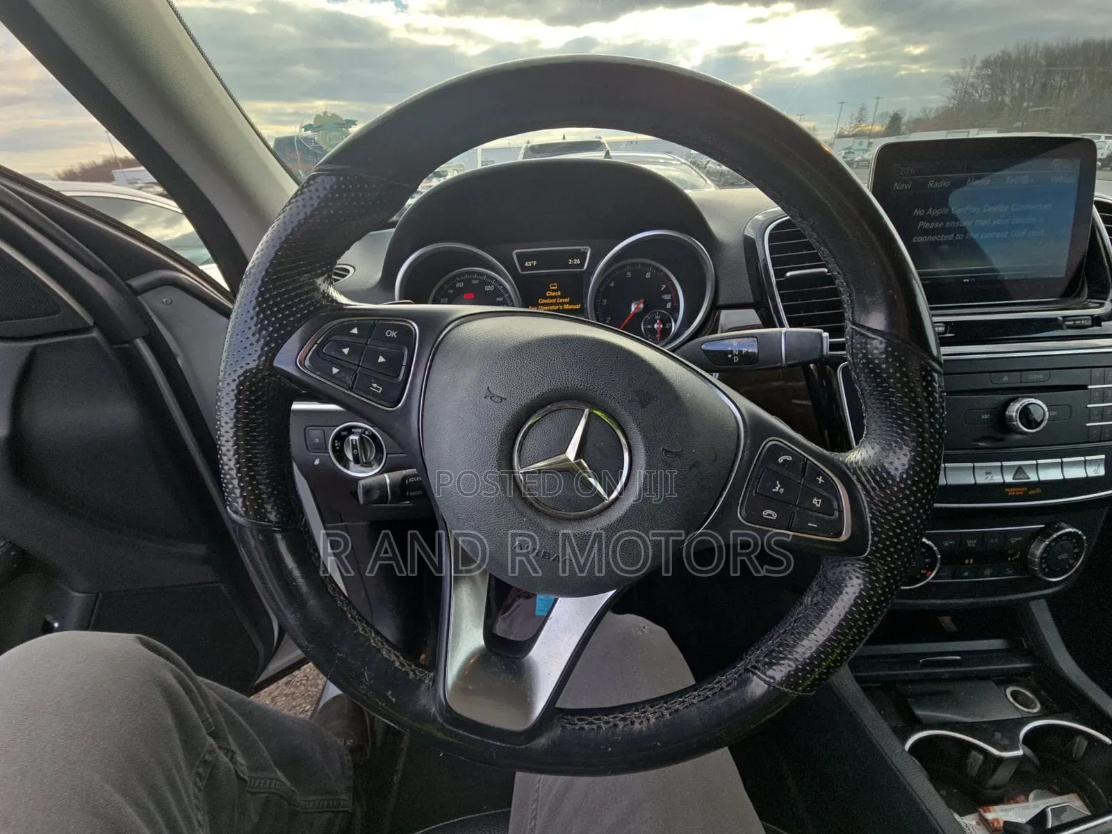 Mercedes-Benz GLE-Class 2016 Silver