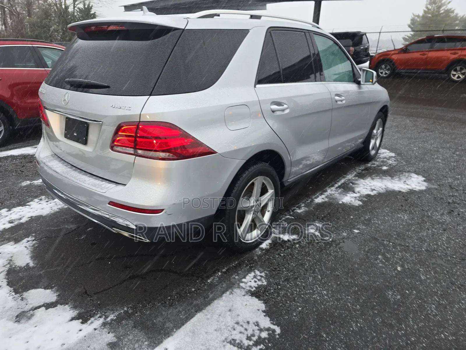 Mercedes-Benz GLE-Class 2016 Silver