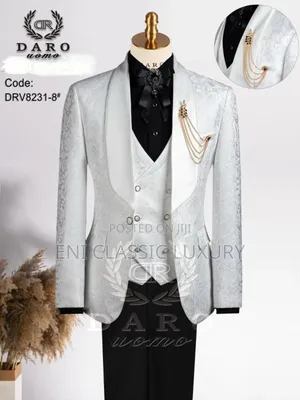 Top Quality Luxury Men's Suits Well Branded Package