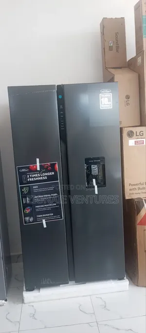 Haier Thermocool 540 Liters Sxs Frost Blk Inverter