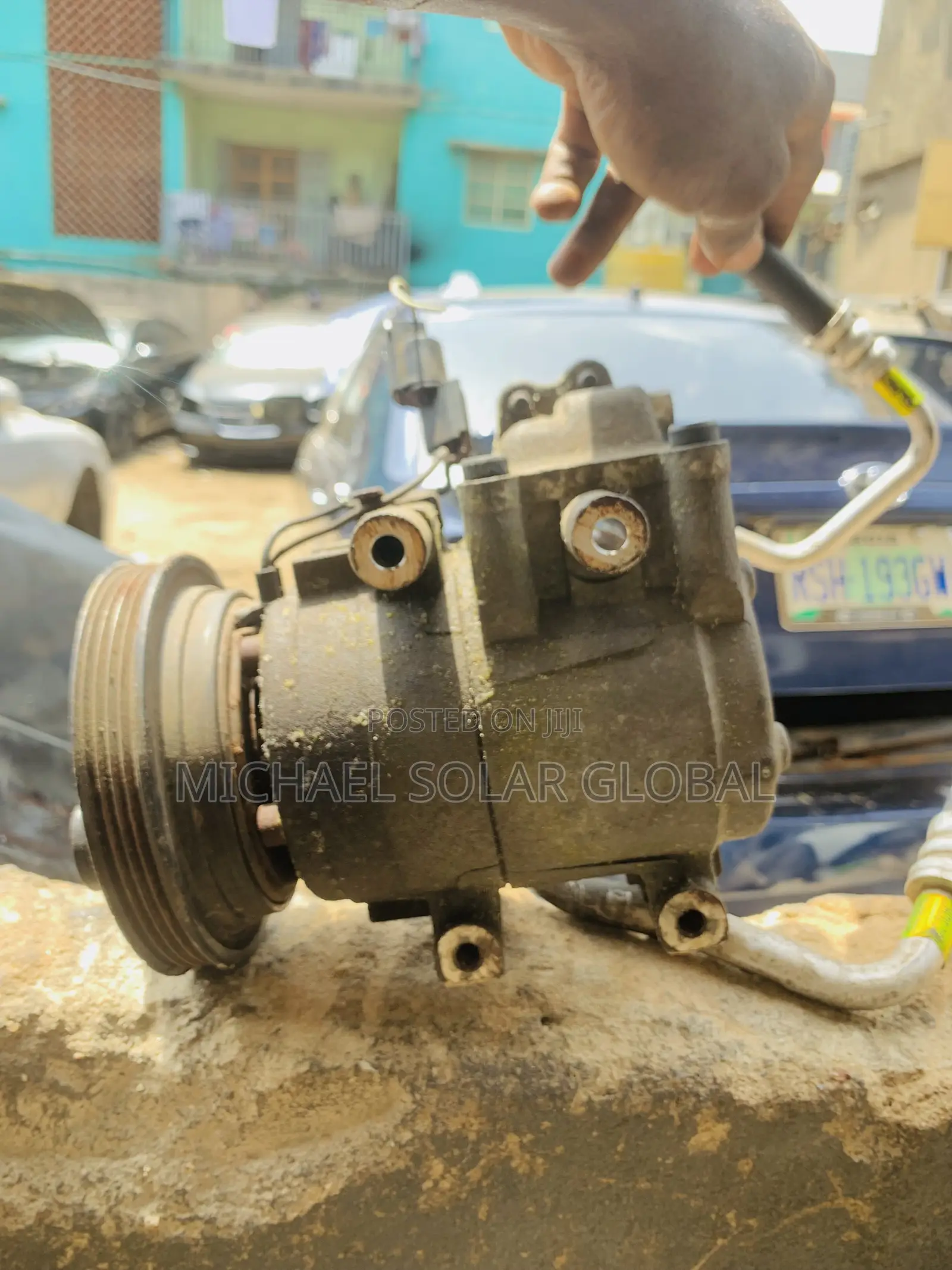 Kia Rio Back Engine a/C Compressor