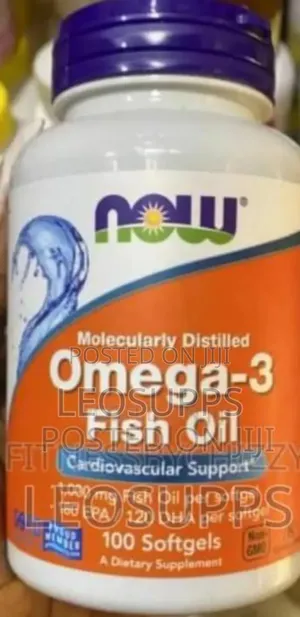Now Omega-3 Fish Oil 1000mg X100sg