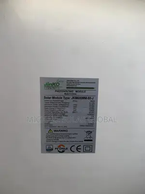 600w Jinko Panel