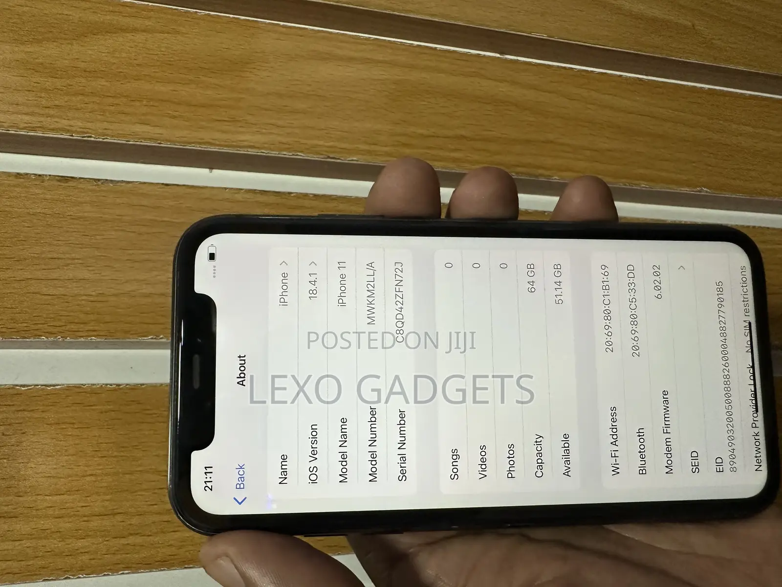 Apple iPhone 11 64 GB Black