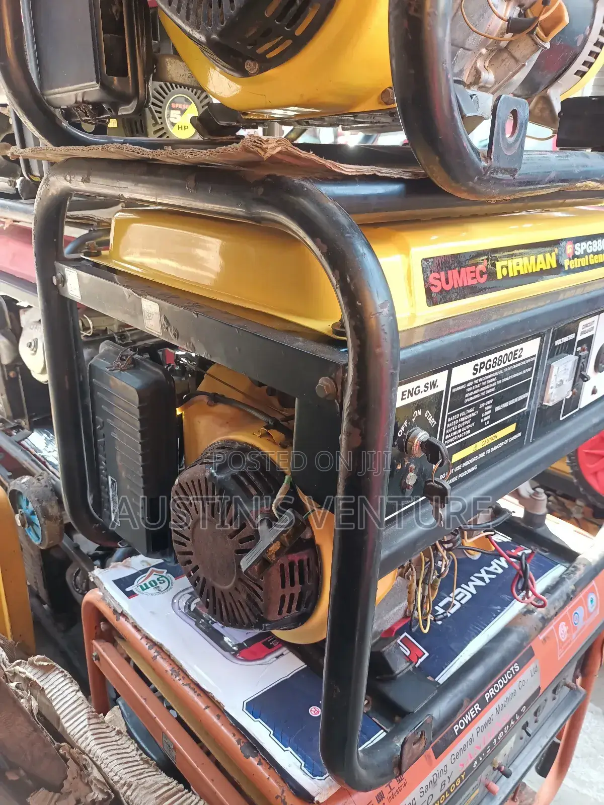 Used Spg8800e2 Firman Generator