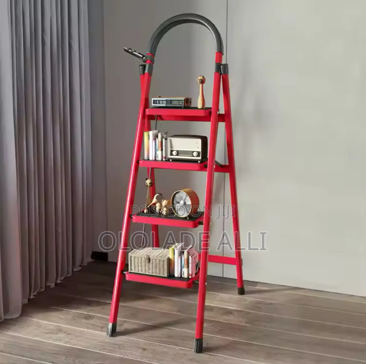 4 Layers Folding Telescopic Indoor Staircase
