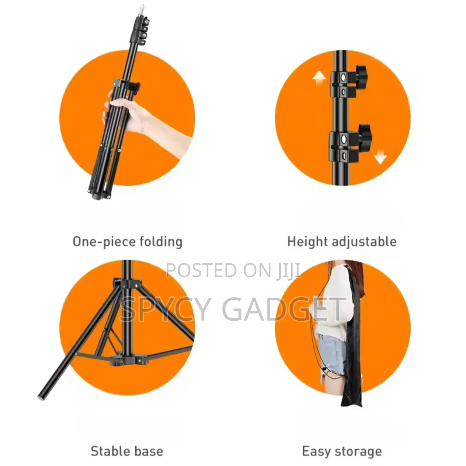 Extendable Stand for Ring Light and Led Light