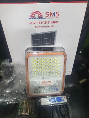 400w Sms Solar Flood Lights