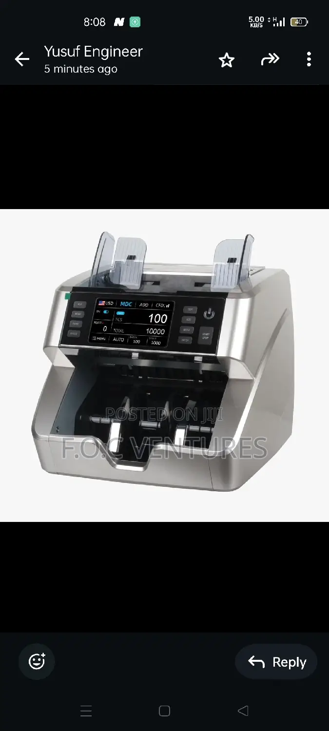 Fx Dollar / Foreign Note Counting Machine