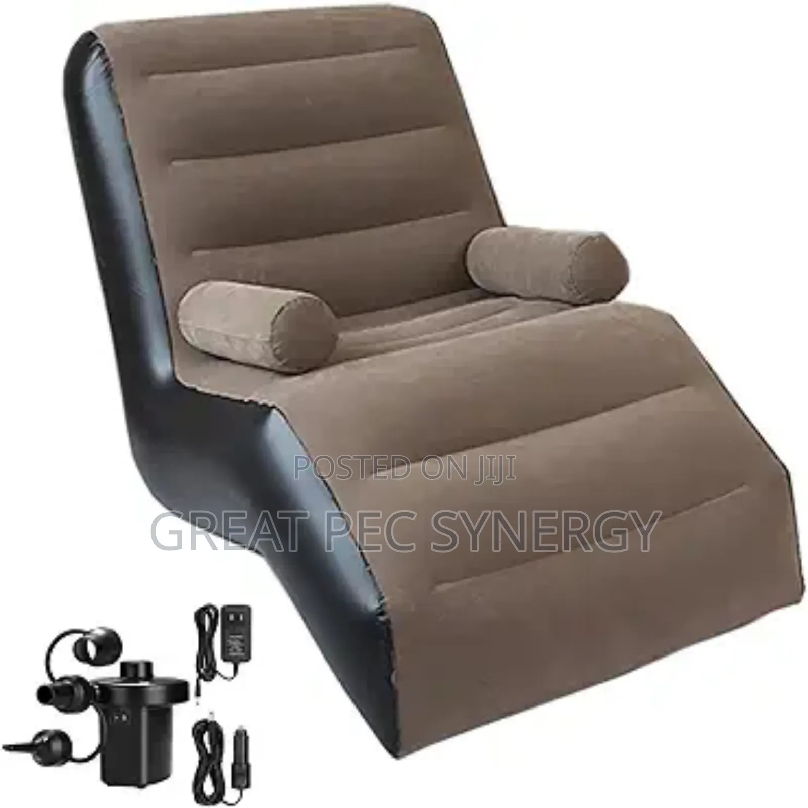 Inflatable Sofa With Air Pump Device