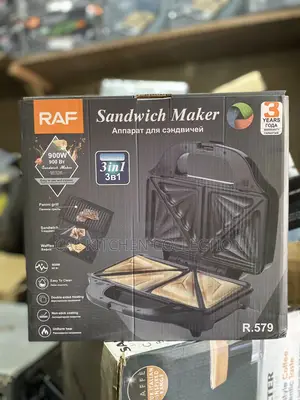 Raf 3 in 1 Deep Fill Sandwich Maker