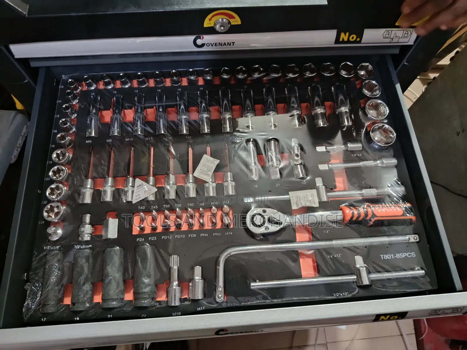 7 Drawer Tools Box With Kit (Heavy Duty)