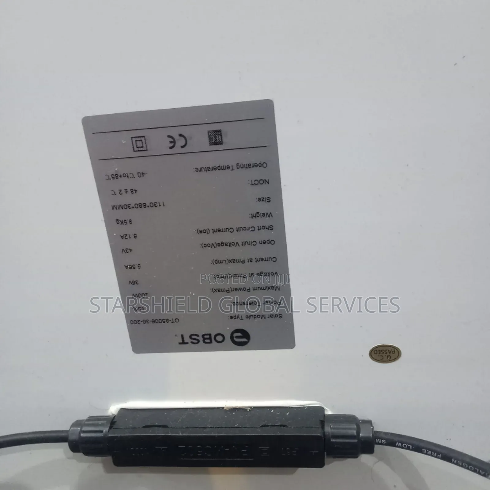 200w 36v Premium Solar Panel – High-Efficiency on Low-Light