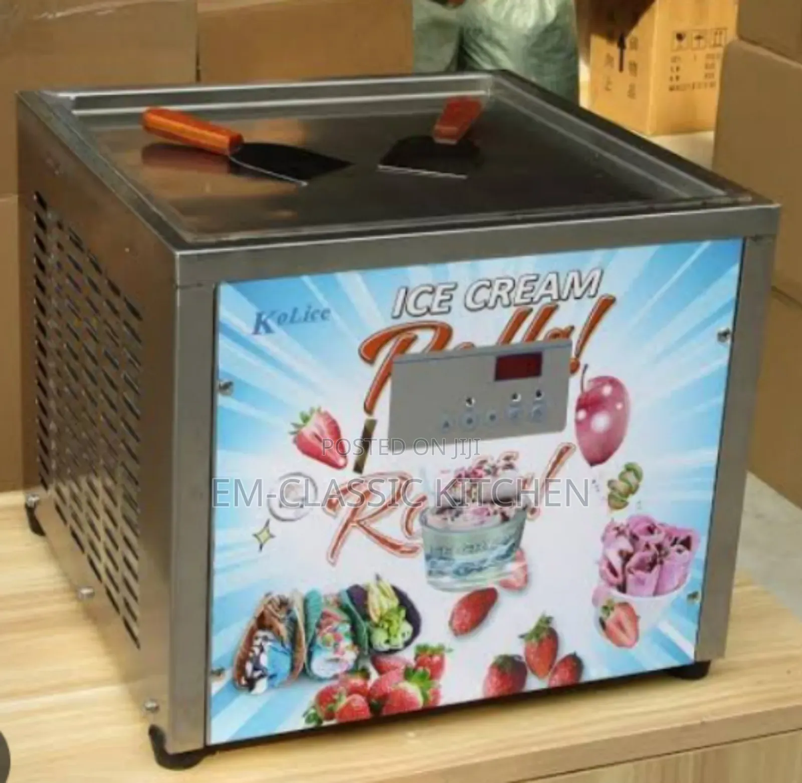 Fried Ice Cream Machine