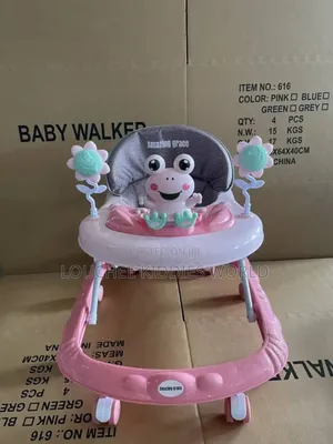 Baby Walker With Decorative Toys