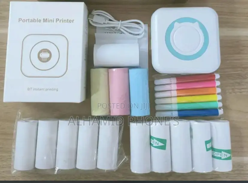 Mini Printer Wįth Accessories