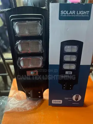 Solar Street Light 3 Eye Divided 3 Big Battery Long Lasting
