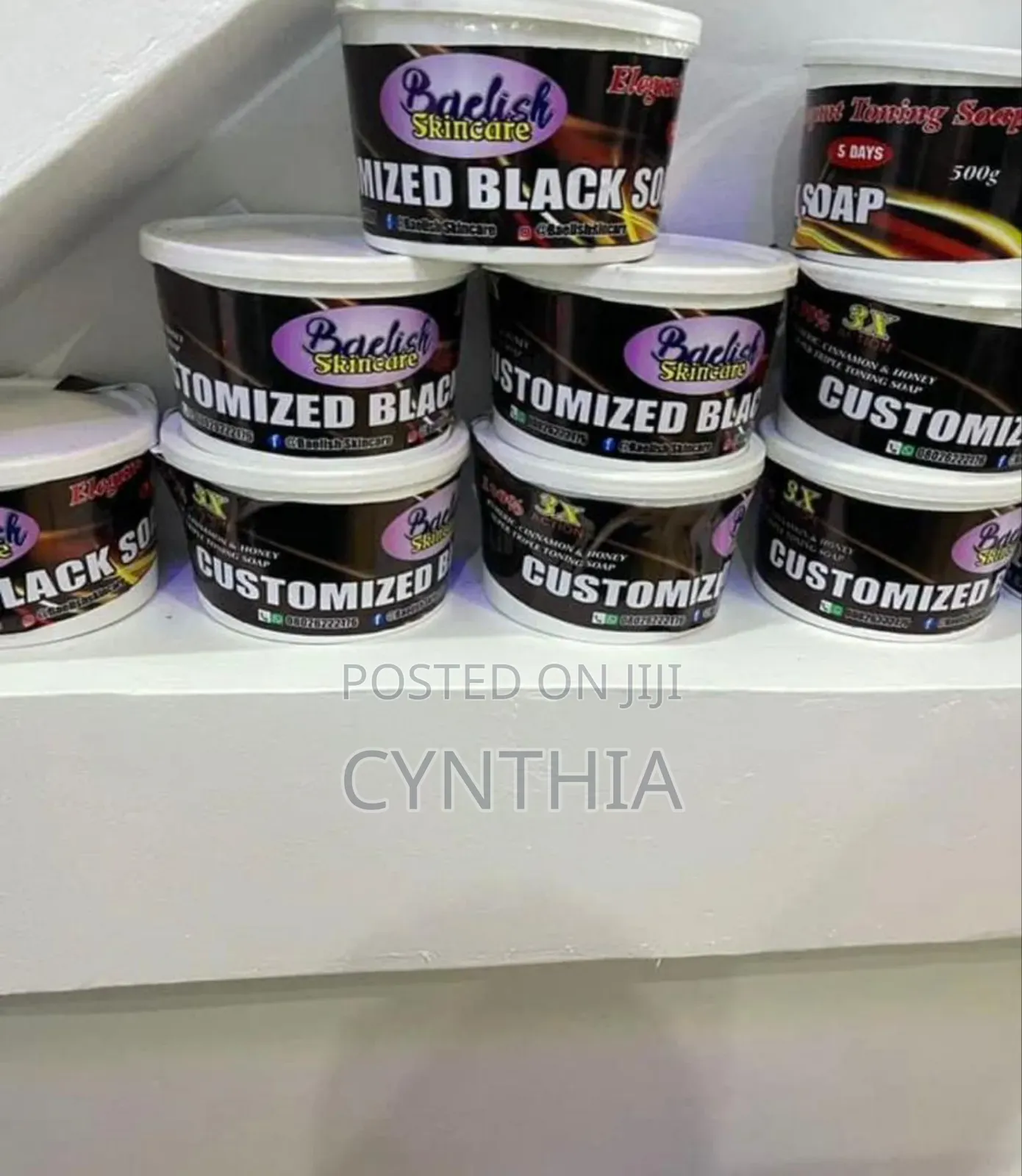 Black Whitening Soap