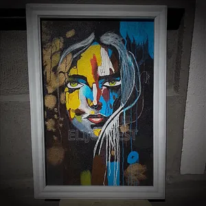 Real Hand Made Fine Woman Art