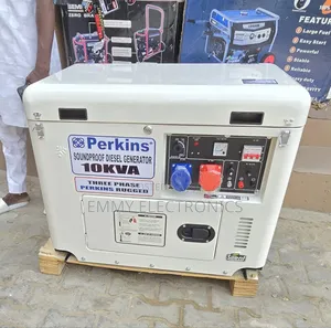 A Brand New Perkins Three Phase Diesel Soundproof Gen 1year